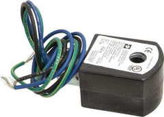 Parker - 12 Volt, 18 Coil Lead Length, Class F, Solenoid Coil - 9.5 Watt, NEMA 4X Enclosure, Use with Parker Skinner Gold Ring Series Valves - Top Tool & Supply