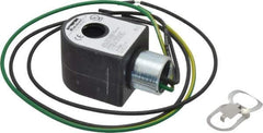 Parker - 24 Volt, 18 Coil Lead Length, Class F, Solenoid Coil - 11.5 Watt, NEMA 4X Enclosure, Use with Parker Skinner Gold Ring Series Valves - Top Tool & Supply