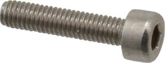 Value Collection - M3x0.50 Metric Coarse Hex Socket Drive, Socket Cap Screw - Grade 18-8 & Austenitic A2 Stainless Steel, Fully Threaded, 14mm Length Under Head - Top Tool & Supply