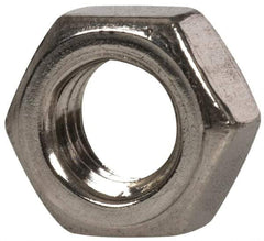 Value Collection - M5x0.80 Stainless Steel Right Hand Hex Nut - 8mm Across Flats, 4mm High, Uncoated - Top Tool & Supply