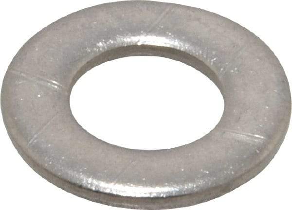 Value Collection - M8 Screw, Grade 18-8 Stainless Steel Standard Flat Washer - 8.4mm ID x 16mm OD, 1.6mm Thick - Top Tool & Supply