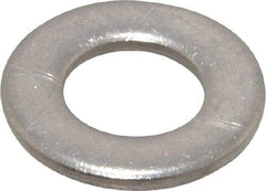 Value Collection - M8 Screw, Grade 18-8 Stainless Steel Standard Flat Washer - 8.4mm ID x 16mm OD, 1.6mm Thick - Top Tool & Supply