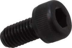 Value Collection - M5x0.80 Metric Coarse Hex Socket Drive, Socket Cap Screw - Grade 12.9 Alloy Steel, Black Oxide Finish, Fully Threaded, 10mm Length Under Head - Top Tool & Supply