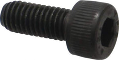 Value Collection - M5x0.80 Metric Coarse Hex Socket Drive, Socket Cap Screw - Grade 12.9 Alloy Steel, Black Oxide Finish, Fully Threaded, 12mm Length Under Head - Top Tool & Supply