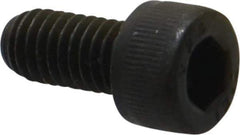 Value Collection - M6x1.00 Metric Coarse Hex Socket Drive, Socket Cap Screw - Grade 12.9 Alloy Steel, Black Oxide Finish, Fully Threaded, 12mm Length Under Head - Top Tool & Supply