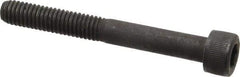 Value Collection - M6x1.00 Metric Coarse Hex Socket Drive, Socket Cap Screw - Grade 12.9 Alloy Steel, Black Oxide Finish, Partially Threaded, 50mm Length Under Head - Top Tool & Supply