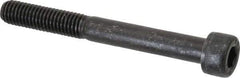 Value Collection - M8x1.25 Metric Coarse Hex Socket Drive, Socket Cap Screw - Grade 12.9 Alloy Steel, Black Oxide Finish, Partially Threaded, 70mm Length Under Head - Top Tool & Supply