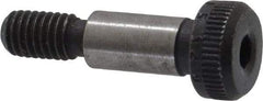 Value Collection - 6mm Shoulder Diam x 12mm Shoulder Length, M5x0.8 Metric Coarse, Hex Socket Shoulder Screw - 12.9 Alloy Steel, Uncoated, 4.32 to 4.5mm Head Height x 9.78 to 10mm Head Diam - Top Tool & Supply