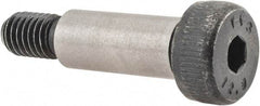 Value Collection - 10mm Shoulder Diam x 25mm Shoulder Length, M8x1.25 Metric Coarse, Hex Socket Shoulder Screw - 12.9 Alloy Steel, Uncoated, 6.78 to 7mm Head Height x 15.73 to 16mm Head Diam - Top Tool & Supply