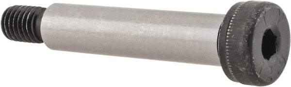 Value Collection - 10mm Shoulder Diam x 45mm Shoulder Length, M8x1.25 Metric Coarse, Hex Socket Shoulder Screw - 8 Alloy Steel - Top Tool & Supply