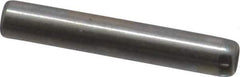 Value Collection - 3mm Diam x 18mm Pin Length Grade 8 Alloy Steel Precision Dowel Pin - Bright Finish, 1 Rounded End - Top Tool & Supply