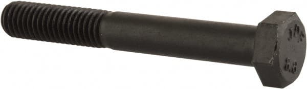 Value Collection - M8x1.25mm Metric Coarse, 60mm Length Under Head Hex Head Cap Screw - Top Tool & Supply