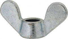 Value Collection - M20x2.50, Zinc Plated, Iron Standard Wing Nut - 7mm Wing Span, 44mm Wing Span - Top Tool & Supply