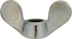 Value Collection - M24x3.00, Zinc Plated, Iron Standard Wing Nut - 8.6mm Wing Span, 53.5mm Wing Span - Top Tool & Supply