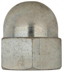 Value Collection - M24x3 36mm Width Across Flats, Zinc Plated, Steel Acorn Nut - 42mm Overall Height, Grade 2, DIN 1587 - Top Tool & Supply