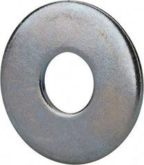 Value Collection - M20 Screw, Steel Fender Flat Washer - 22mm ID x 60mm OD, 4mm Thick, Zinc-Plated Finish - Top Tool & Supply