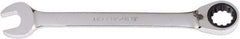 Paramount - 1" 12 Point Combination Wrench - 13° Head Angle, 12-11/16" OAL, Chrome Vanadium Steel, Polished Finish - Top Tool & Supply