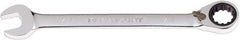 Paramount - 11/16" 12 Point Combination Wrench - 13° Head Angle, 8-7/8" OAL, Chrome Vanadium Steel, Polished Finish - Top Tool & Supply