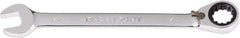 Paramount - 1/2" 12 Point Combination Wrench - 13° Head Angle, 7" OAL, Chrome Vanadium Steel, Polished Finish - Top Tool & Supply