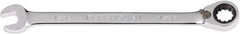 Paramount - 9/32" 12 Point Combination Wrench - 13° Head Angle, 5-1/2" OAL, Chrome Vanadium Steel, Polished Finish - Top Tool & Supply