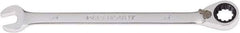 Paramount - 1/4" 12 Point Combination Wrench - 13° Head Angle, 5" OAL, Chrome Vanadium Steel, Polished Finish - Top Tool & Supply