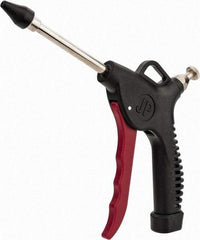 Value Collection - 230 Max psi Rubber Pistol Grip Blow Gun - 1/4 NPT, 4" Tube Length, Nylon/Fiberglass Body with Rubber Nozzle - Top Tool & Supply