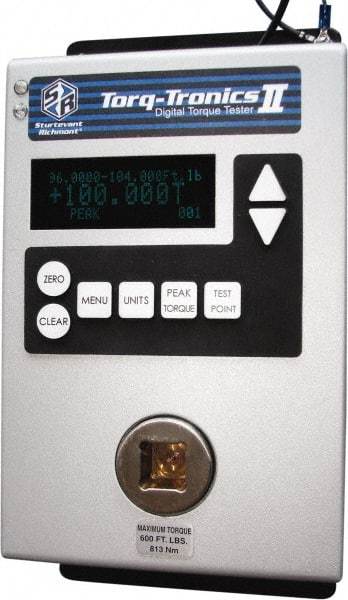 Sturtevant Richmont - 300 to 3,000 In/Lb Electronic Torque Tester - 3/4" Drive - Top Tool & Supply