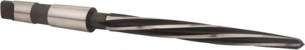 Alvord Polk - 5/8" Reamer Diam, 3/8" Small End Diam, 2MT Morse Taper Shank, 6-1/8" Flute, Bridge Reamer - Top Tool & Supply