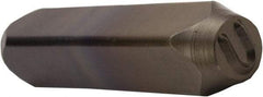 C.H. Hanson - 5/32" Character Size, V Character, Heavy Duty Individual Steel Stamp - Top Tool & Supply