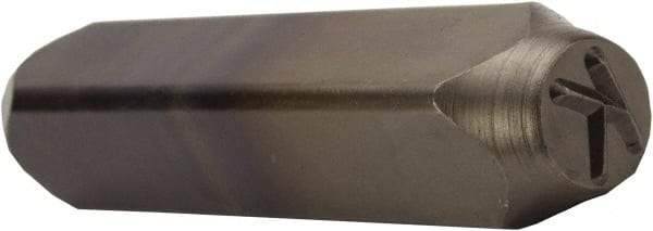 C.H. Hanson - 5/8" Character Size, K Character, Heavy Duty Individual Steel Stamp - Top Tool & Supply