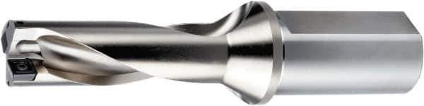 OSG - 3xD, 27mm Diam, Indexable Insert Drill - 2 Inserts, 32mm Shank Diam, Straight Shank - Top Tool & Supply