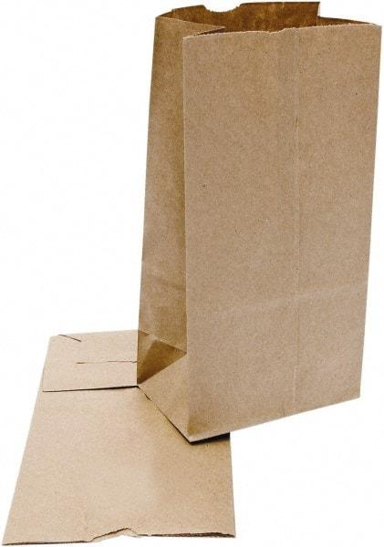 DURO BAG MFR - Kraft Grocery Bag - 5 x 3-11/32 x 9-3/4, Brown - Top Tool & Supply