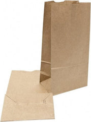 DURO BAG MFR - Kraft Grocery Bag - 6-1/8 x 4-11/64 x 12-7/16, Brown - Top Tool & Supply