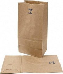 DURO BAG MFR - Kraft Grocery Bag - 7-1/16 x 4-1/2 x 13-3/4, Brown - Top Tool & Supply