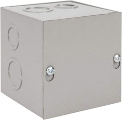 nVent Hoffman - Steel Junction Box Enclosure Screw Flat Cover - NEMA 1, 4" Wide x 4" High x 4" Deep - Top Tool & Supply