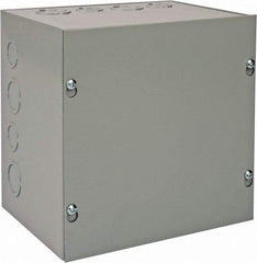 nVent Hoffman - Steel Junction Box Enclosure Screw Flat Cover - NEMA 1, 8" Wide x 8" High x 6" Deep - Top Tool & Supply