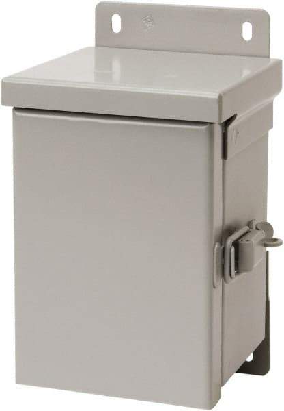 nVent Hoffman - Steel Standard Enclosure Hinge Flat Cover - NEMA 3R, 16" Wide x 20" High x 6" Deep, Watertight - Top Tool & Supply