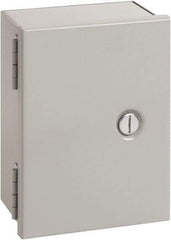 nVent Hoffman - Steel Junction Box Enclosure Hinge Flat Cover - NEMA 1, 12" Wide x 12" High x 4" Deep - Top Tool & Supply