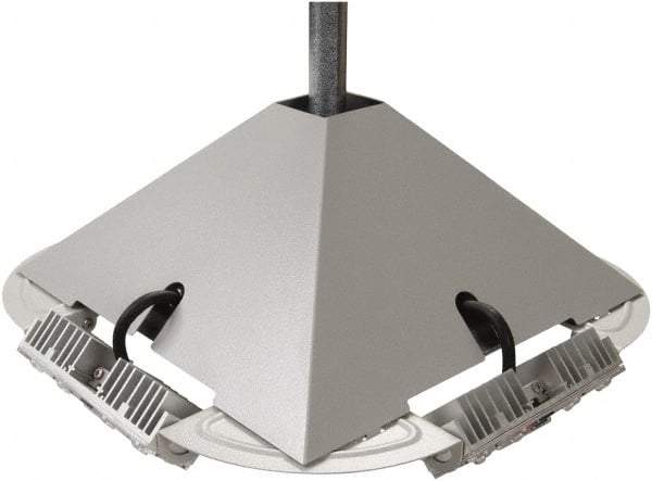 Cooper Lighting - 6" Long Steel Light Fixture Wire Guard - For Use with Garage Area Lights & Quadcast Luminaires - Top Tool & Supply