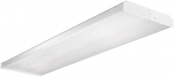 Cooper Lighting - 2 Lamp, 2 Ft. Long, 17 Watt, Surface Mounted, Fluorescent Lamp Wraparound Light Fixture - 120-277 Volt, Electronic Ballast - Top Tool & Supply