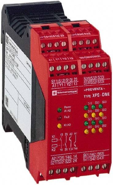 Square D - 24 VAC/VDC, Standard Electromechanical & Solid State Screw General Purpose Relay - 6 Amp at 24 VAC/VDC, 2NO/2SS - Top Tool & Supply