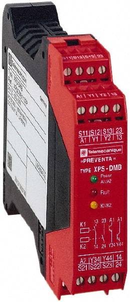 Square D - 24 VAC/VDC, Standard Electromechanical & Solid State Screw General Purpose Relay - 6 Amp at 24 VAC/VDC, 2NO/2SS - Top Tool & Supply