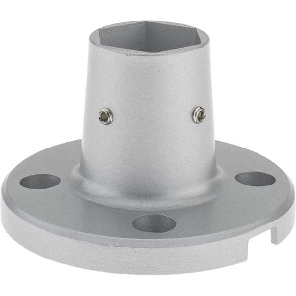 Square D - 2.44 Inch Long x 3.94 Inch Wide, Visual Signal Device Mount Base - For Use with XVC6 - Top Tool & Supply