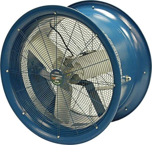 Patterson Fan - 26" Blade, 1 hp, 7,650 CFM, Industrial Circulation Fan - Suspension, 208-230/460 Volts, 1 Speed - Top Tool & Supply