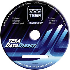 TESA Brown & Sharpe - Data Collection/Reporting SPC Software - Compatible with Windows, For Use with Twin-Cal Calipers - Top Tool & Supply