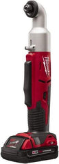 Milwaukee Tool - 18 Volt, 1/4" Drive, 30, 60 Ft/Lb Torque, Cordless Impact Driver - Inline Handle, 1500, 2250 RPM, 1 Lithium-Ion Battery Included - Top Tool & Supply