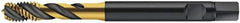 Walter-Prototyp - 5/16-24 UNF 3 Flute 2B Modified Bottoming Spiral Flute Tap - Cobalt, TiN Finish, 89.99mm OAL, Right Hand Flute, Right Hand Thread, Series AS2351005 - Top Tool & Supply