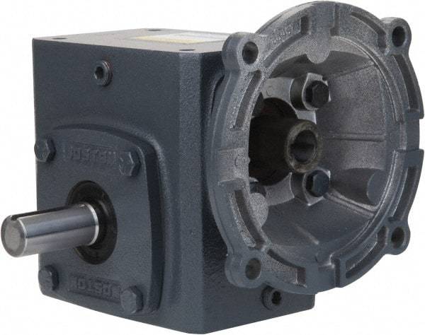 Boston Gear - 3 Centerline Distance, 15:1, 117 RPM Output, 3.97 Input Horsepower, 1,969 Lbs. Max Torque, Speed Reducer - Part No. F730-15-B9-G, 1-1/4" Shaft Diam, Single Shaft Left, 1-1/8" Bore, 8.88" High, 180TC NEMA - Top Tool & Supply