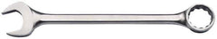 Proto - 2-9/16" 12 Point Offset Combination Wrench - 15° Offset Angle, 29-3/4" OAL, Steel, Satin Finish - Top Tool & Supply