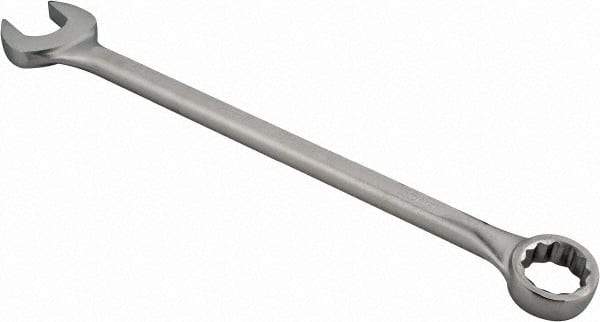 Proto - 55mm 12 Point Offset Combination Wrench - 15° Offset Angle, 28-3/4" OAL, Steel, Satin Finish - Top Tool & Supply